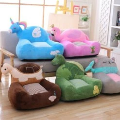 BDD Meubles Pour Enfants Petit Canapé Dessin Animé Mignon Canapé Banc Paresseux Chat -Assise pour enfant Soldes 65374124 3