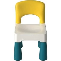 OSQI Chaise En Plastique Avec Dossier Incurvé, Complément Parfait à La Table D'activités Pour Enfants Pour Blocs De Construction Pour Garçons Et Filles, Poids Maximum 100 Kg/220 Lb