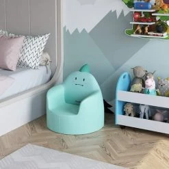 AICOK Fauteuil Enfant Canapé Bébé Mini-Fauteuil Mini Canapé Tabouret De Salon Siège Pour Enfant Similicuir (vert) -Assise pour enfant Soldes 65952239 5
