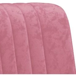 LES TENDANCES Fauteuil Rose Velours -Assise pour enfant Soldes 66888696 5