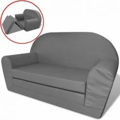 LES TENDANCES Chaise Longue Pliable Pour Enfants Gris 8 LES TENDANCES Chaise Longue Pliable Pour Enfants Gris -Assise pour enfant Soldes 66909146 2