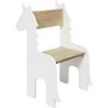 Chaise Enfant Licorne Blanc Home Deco Kids