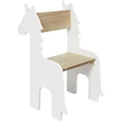 Chaise Enfant Licorne Blanc Home Deco Kids