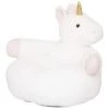 ATMOSPHERA FOR KIDS Fauteuil Peluche Licorne Blanc Atmosphera -Assise pour enfant Soldes 68108865 1