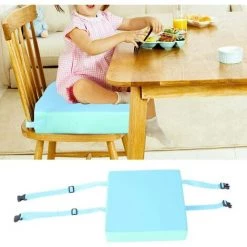 OYLDA Chaise Réglable Booster Siège En Mousse Coussin Amovible Bébé Enfant Salle à Manger Chaise (rouge) -Assise pour enfant Soldes 68139600 3