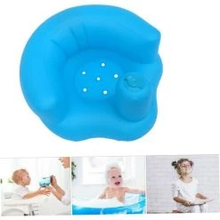 OYLDA Siège D'apprentissage Multifonctionnel Gonflable Pour Bébé, Bleu -Assise pour enfant Soldes 68140254 4