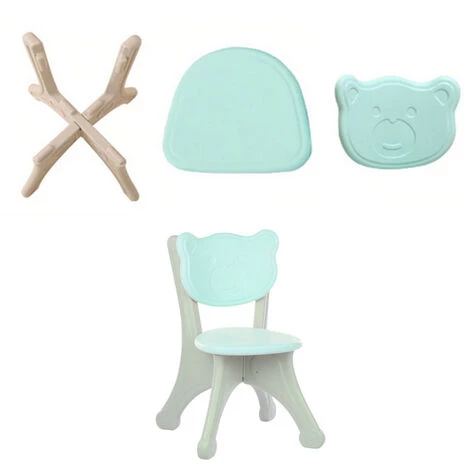 GRUPO K-2 Silla Infantil Con Oso 50 X 32 X 27 Cm Azul - Azul 4 GRUPO K-2 Silla Infantil Con Oso 50 X 32 X 27 Cm Azul - Azul – Image 2