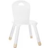 HOMEMAISON Chaise Pour Enfant Blanc 32 X 31,5 X H. 50 Cm - Blanc -Assise pour enfant Soldes 68316565 1