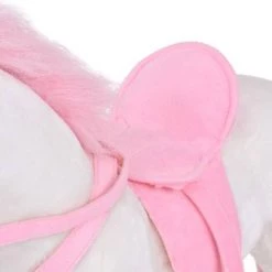 VidaXL Jouet En Peluche Licorne Blanc Et Rose XXL - Blanc -Assise pour enfant Soldes 7751233 5