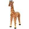 VidaXL Jouet En Peluche Girafe Marron Et Jaune XXL - Brun 1 VidaXL Jouet En Peluche Girafe Marron Et Jaune XXL - Brun -Assise pour enfant Soldes 7766134 1