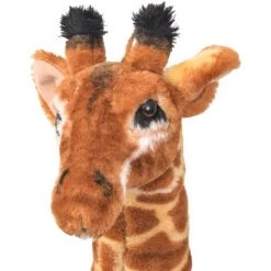VidaXL Jouet En Peluche Girafe Marron Et Jaune XXL - Brun -Assise pour enfant Soldes 7766134 3
