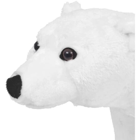 VidaXL Jouet En Peluche Ours Polaire Blanc XXL - Blanc 5 VidaXL Jouet En Peluche Ours Polaire Blanc XXL - Blanc – Image 3