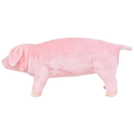 VidaXL Jouet En Peluche Cochon Rose XXL - Rose 4 VidaXL Jouet En Peluche Cochon Rose XXL - Rose – Image 2