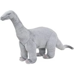 VidaXL Jouet En Peluche Dinosaure Brachiosaurus Gris XXL - Gris